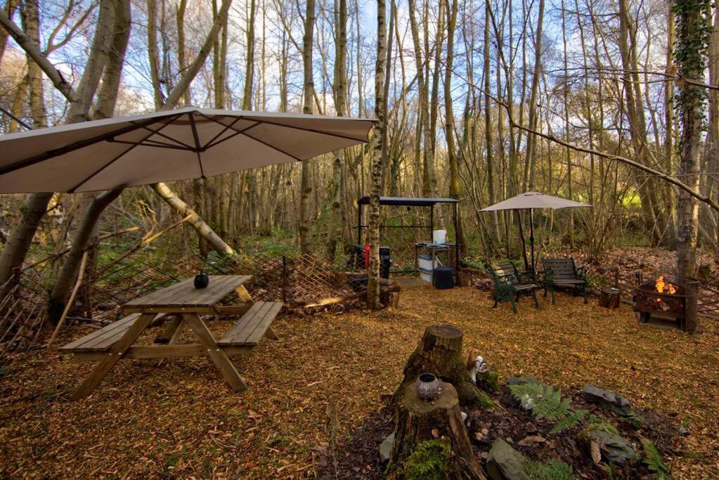 Cosy Woodland Romantic Retreat With Log Fires And Nature Sturry ภายนอก รูปภาพ